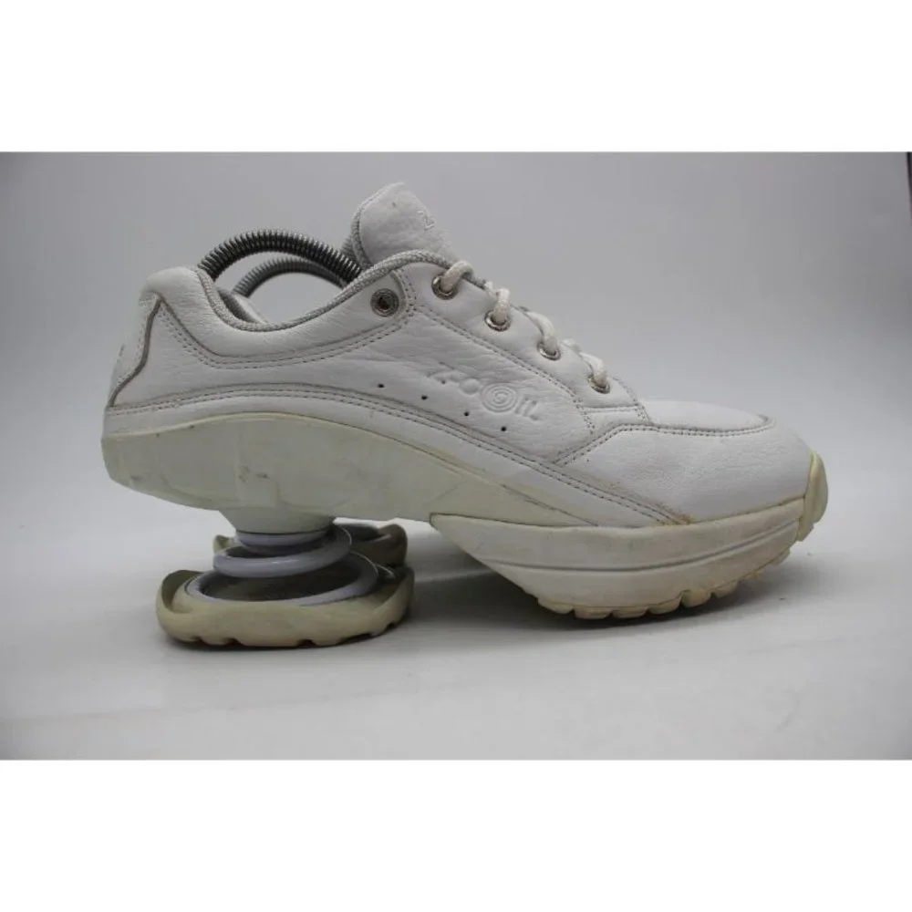 Z-Coil Women's Size 9 Legend Pain Relief Spring Heel Comfort Walking White Shoes